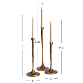 BURKE TAPER HOLDERS, SET OF 3