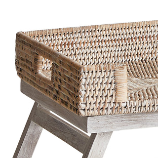 BURMA RATTAN LAP TRAY TABLE