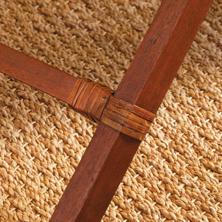 BURMA RATTAN BUTLER TRAY TABLE