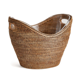 BURMA RATTAN BEVERAGE TUB SMALL