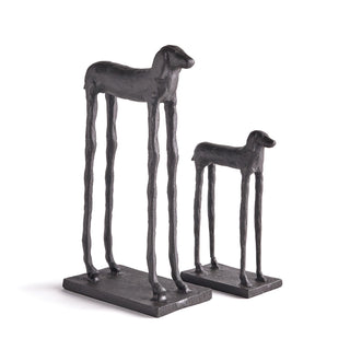 TWO HOUNDS, SET OF 2